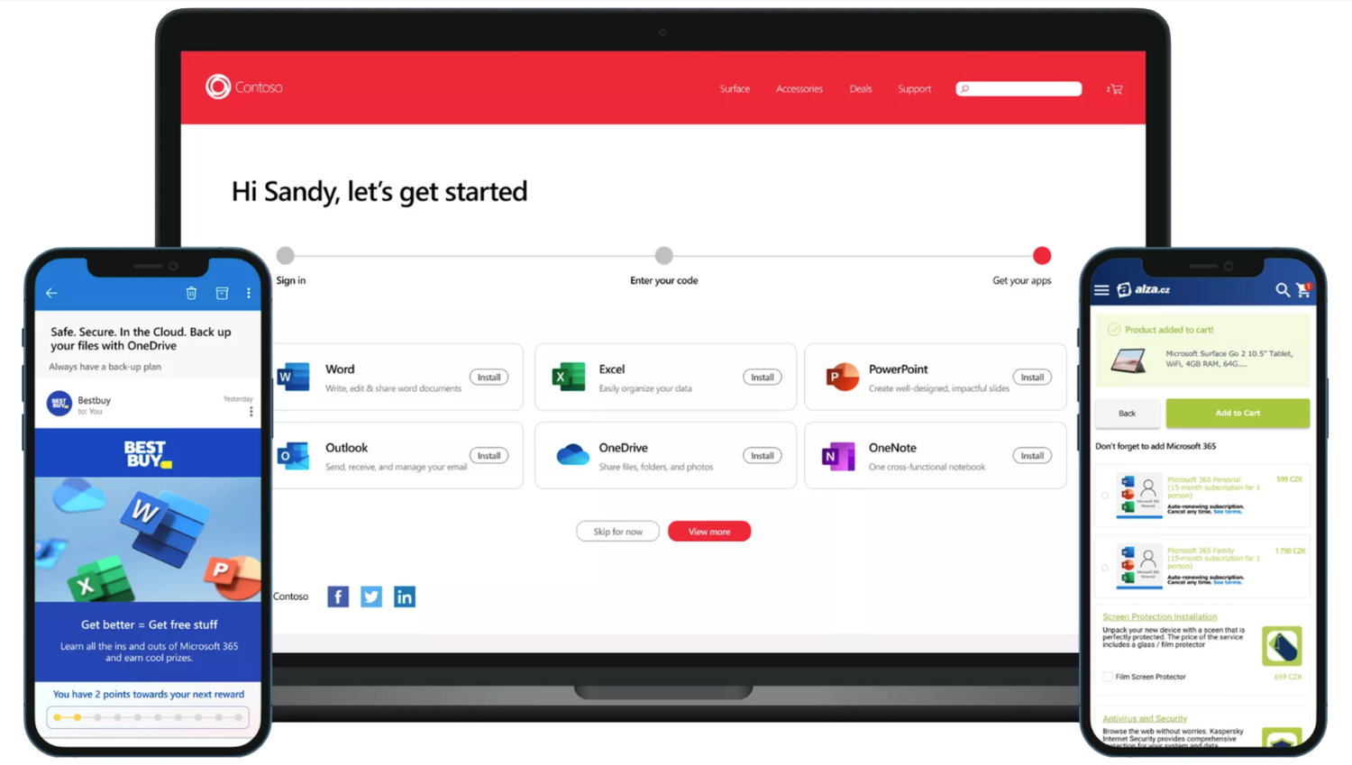 Graphic of a typography specimen showing the alphabet and numerals on top of a dark gray background.